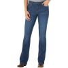 Wrangler Women’s Aura Instantly Slimming Mid Rise Boot Cut Jean(Jennifer)