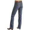 Wrangler Women’s Aura Instantly Slimming Mid Rise Boot Cut Jean(Tinted Mid-stone)