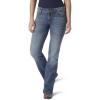 Wrangler Women’s Cash Mid Rise Vented Hem Ultimate Riding Jean(Wash Mid)