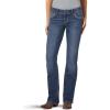 Wrangler Women’s Cash Mid Rise Vented Hem Ultimate Riding Jean(Wilma)