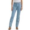 Wrangler Womens Cowboy Cut Slim Fit Jean Bleach(Bleach)