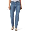 Wrangler Women’s High Rise True Straight Fit Jean(Rocky)