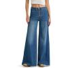 Wrangler Women’s High Rise Wide Leg Jean(Carolina)