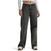 Wrangler Women’s High-Rise Loose Fit Jean(Onyx)