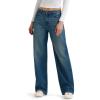 Wrangler Women’s Mid Rise Loose Straight Jean(Ace)