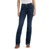 Wrangler Women’s Premium Patch Mae Sits Above Hip Jean(Denim)