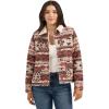 Wrangler Women’s Sherpa Lined Jacquard Shacket