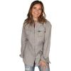 Wrangler Women’s Vintage Denim Snap Shirt(Gray)