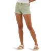 Wrangler Womens Women’s Mid-Rise Vintage Denim Short(Eucalyptus)
