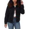 Wrangler womens Relaxed Fit Memory Maker Jean Jacket(Carbon)