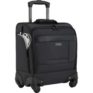 Wrangler 17″ Underseat Spinner Carry-On Luggage, Black(Charcoal)