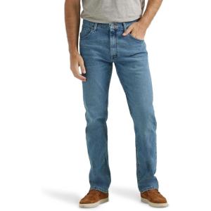 Wrangler Authentics Men’s Classic 5-Pocket Regular Fit Flex Jean(Vintage Blue Flex)