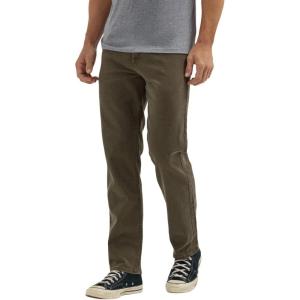 Wrangler Authentics Mens Classic 5-Pocket Relaxed Fit Flex Jean(Olive)