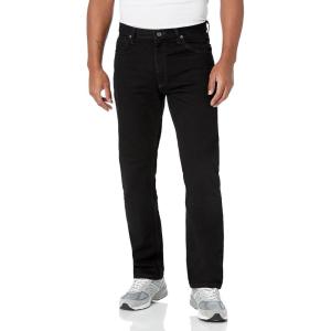 Wrangler Authentics Men’s Classic 5-pocket Regular Fit Cotton Jean(Black)
