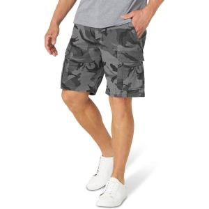 Wrangler Authentics Men’s Classic Cargo Stretch Short(Anthracite Camo)