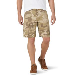 Wrangler Authentics Men’s Classic Cargo Stretch Short(Jungle Elmwood Camo)