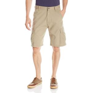 Wrangler Authentics Men’s Classic Relaxed Fit Cargo Short(British Khaki Twill)
