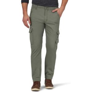 Wrangler Authentics Men’s Regular Tapered Cargo Pant(Dusty Olive)