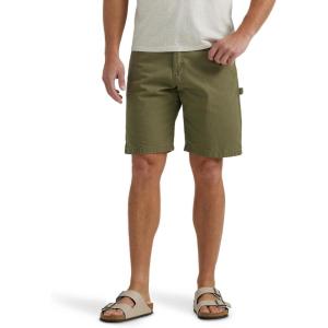 Wrangler Authentics mens Loose Fit Carpenter Short(Burnt Olive)