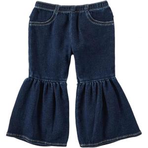 Wrangler Baby Girl Ruffle Leg Flare Jean(Blue)