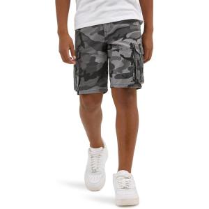 Wrangler Boys’ Charge Cargo Short(Jungle Anthracite Camo)