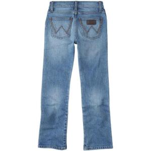 Wrangler Boys Retro Slim Fit Straight Leg Jean(Roughhouse)