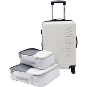 Wrangler Carry-On Luggage Set, Blue(Beige)