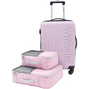 Wrangler Carry-On Luggage Set, Blue(Lilac)