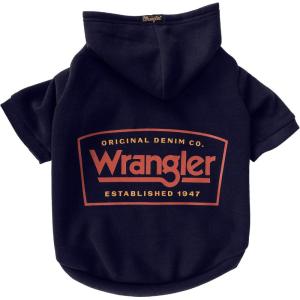 Wrangler Est. Logo Black Dog Hoodie Black M(M)