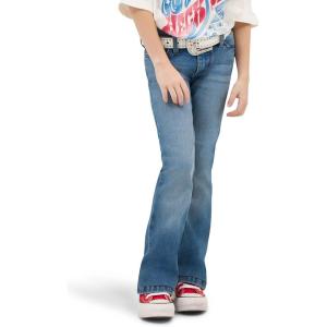 Wrangler Lainey Wilson Girls Boot Hugger Jeans(Wrangler Blue Wash)