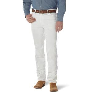 Wrangler Men’s 0936 Cowboy Cut Slim Fit Jean(White)