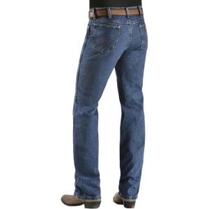 Wrangler Mens 20x 02 Competition Regular Fit Jean(Bleach Indigo)