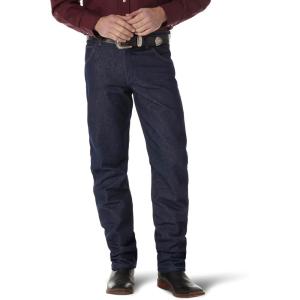 Wrangler Men’s 47Mwz Premium Performance Cowboy Cut Regular Fit Prewashed Jeans – 47Mwzpw(Rigid Navy)