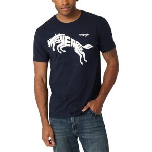 Wrangler Mens 75th Anniversary T-Shirt(Blue)