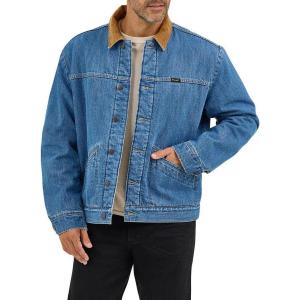 Wrangler Men’s Antique Indigo Sherpa Lined Jacket