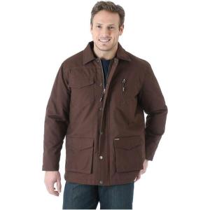 Wrangler Men’s Barn Coat(Dark Brown)