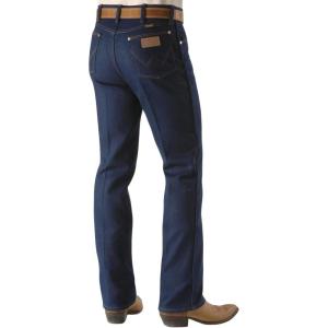 Wrangler Men’s Cowboy Cut Regular Fit Straight Jean(Navy)