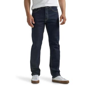 Wrangler Men’s Free-to-Stretch Regular Fit Jean, Rinse Denim, 34W x 30L