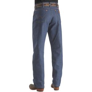 Wrangler Men’s George Strait Cowboy Cut Jeans(Rigid Indigo)