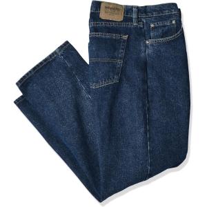Wrangler Mens Retro Slim Fit Straight Leg Jean(Dark Stonewash)