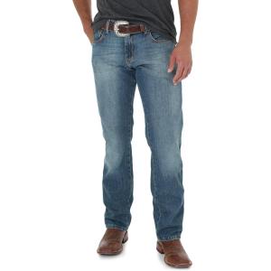 Wrangler Mens Retro Slim Fit Straight Leg Jean(Rocky Top)