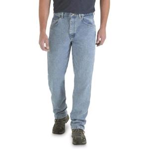 Wrangler Mens Retro Slim Fit Straight Leg Jean(Vintage Indigo)