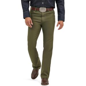 Wrangler Men’s Wrancher Dress Jean(Green Leaf)