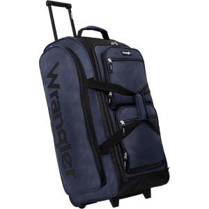 Wrangler Wesley Rolling Duffel Bag(Navy Blue)