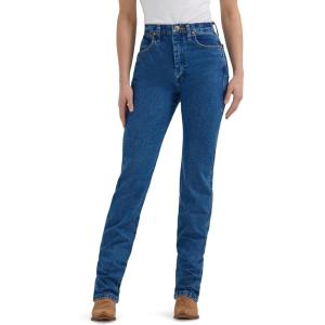 Wrangler Womens Cowboy Cut Slim Fit Jean Bleach(Stonewash)