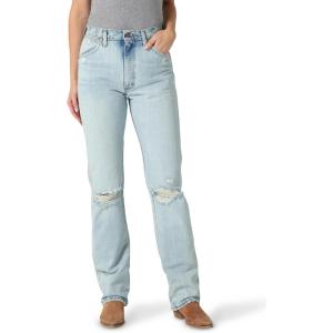 Wrangler Womens Cowboy Cut Slim Fit Jean Bleach(Vintage)