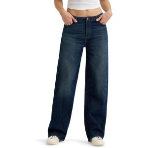 Wrangler Women’s Mid Rise Loose Straight Jean(Dusk)