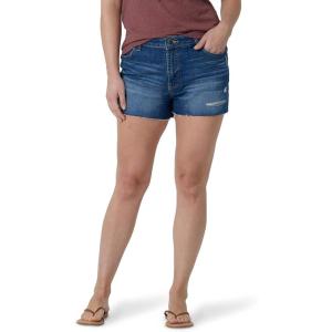 Wrangler Women’s Mid-Rise Vintage Denim Short(Dirt Road)