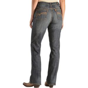 Wrangler Women’s Premium Patch Mae Sits Above Hip Jean(Gold)