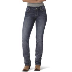 Wrangler Women’s Straight Leg Jeans(Dark Indigo)